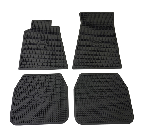 Accessory rubber mats 140 1973-74 black in the group Volvo / 140/164 / Interior / Mats/carpets / Mats/carpets 140 at VP Autoparts AB (282003)
