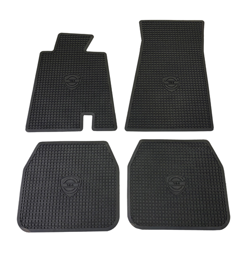 Accessory rubber mats 164 1972 black in the group Volvo / 140/164 / Interior / Mats/carpets / Mats/carpets 164 at VP Autoparts AB (282005)