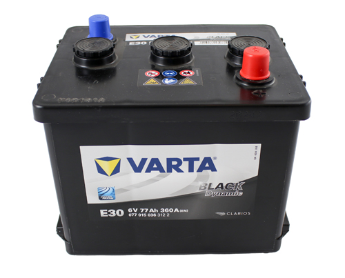 Batteri PV/Amazon 6V i gruppen Volvo / Amazon / Elsystem / Anslutningsdetaljer/skringar/batteri / Batteri Amazon hos VP Autoparts AB (28980)