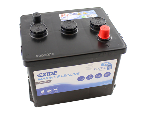 Batteri PV/Amazon 6V i gruppen Volvo / Amazon / Elsystem / Batteri Amazon hos VP Autoparts AB (28980)