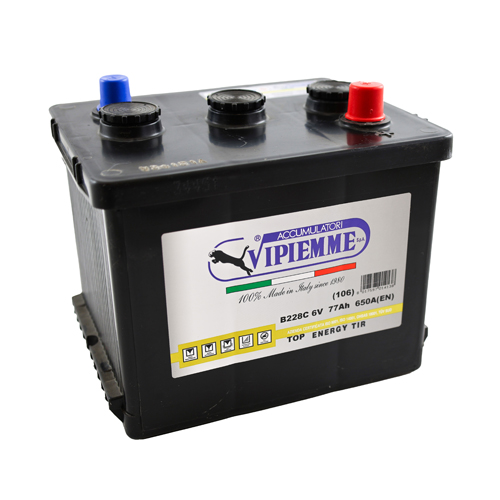 Batteri PV/Amazon 6V i gruppen Volvo / Amazon / Elsystem / Batteri hos VP Autoparts AB (28980)
