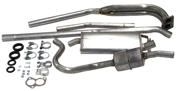 Exhaust system Amazon standard 67-70 in the group Volvo / Amazon / Fuel/exhaust system / Exhaust system / Exhaust system Amazon B18/B20 1967-70 at VP Autoparts AB (291130)