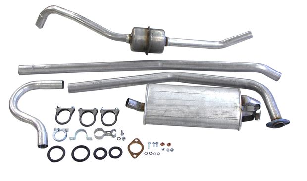 Exhaust system Amazon Wagon 62-66 B18 in the group Volvo / Amazon / Fuel/exhaust system / Exhaust system / Exhaust system Amazon 220 B18 1962-66 at VP Autoparts AB (291140)