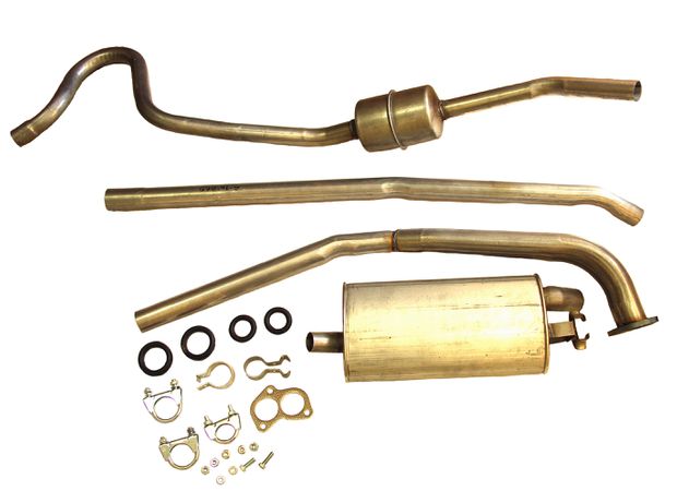 Exhaust system Amazon Wagon 67-70 in the group Volvo / Amazon / Fuel/exhaust system / Exhaust system / Exhaust system Amazon 220 B18/B20 1967-70 at VP Autoparts AB (291150)