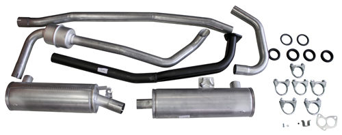 Exhaust system 164 69-74 B30A in the group Volvo / 140/164 / Fuel/exhaust system / Exhaust system / Exhaust system 164 1969-74 B30A at VP Autoparts AB (293350)