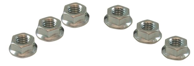 Shock tower nut set 67-73 in the group Ford/Mercury / Ford Mustang 65-73 / Body / Engine bay/fender apron / Hardware engine bay area Mustang 67-68 at VP Autoparts AB (33971-SK)