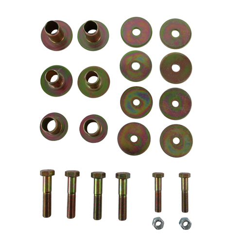 Monteringssats Subframe kit Cam/F-bird. i gruppen GM / Chevy II/Nova / Styrning/fj�dring / Framvagn/fj�dring / Kr�ngningsh�mmare/bussningar Chevy II/Nova hos VP Autoparts AB (34143)