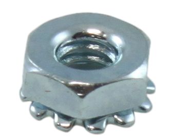 Keps nut #10-24, Zinc in the group Accessories / Fasteners / Nut UNC/UNF Ford at VP Autoparts AB (3494)