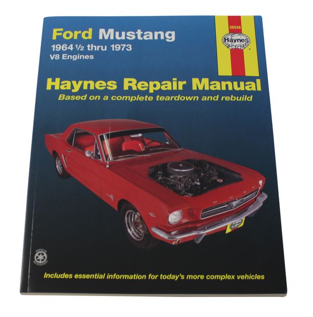 Haynes Manual Mustang 65-73 i gruppen Tillbehr / Litteratur / Handbcker/Manualer Ford/Mercury hos VP Autoparts AB (36048)