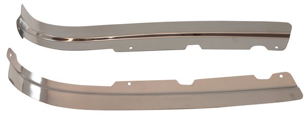Door sash escutcheon 68 FB in the group Ford/Mercury / Ford Mustang 65-73 / Body / Mouldings / Trim mouldings Mustang 67-68 at VP Autoparts AB (3640XF)