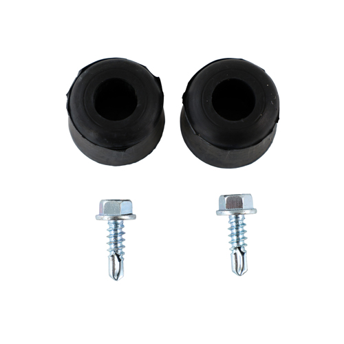 Gummistopp Huv bakre 69-70 med skruvar i gruppen Ford/Mercury / Ford Mustang 65-73 / Karosseri / Huv/huvområde / Fästelement huv Mustang 69-70 hos VP Autoparts AB (380478)