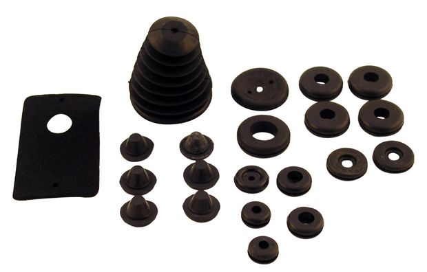 Grommet kit Cowl Amazon 57-61 in the group Volvo / Amazon / Interior / Misc. equipment / Rubber plugs at VP Autoparts AB (395203)