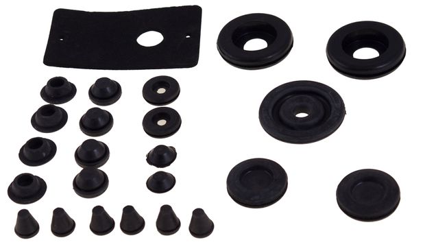 Grommet kit Cowl 140 70-72 in the group Volvo / 140/164 / Body / Cowl section / Cowl section 140 -1972 at VP Autoparts AB (395401)