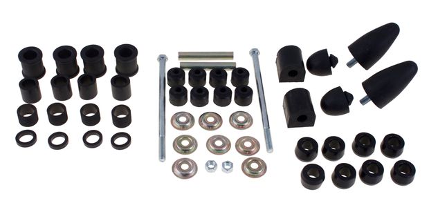 Bushing kit front suspension PV/Duett-61 in the group Volvo / PV/Duett / Front suspension / Front suspension / Front suspension 444/445 1947-61 at VP Autoparts AB (4-1)