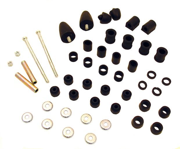Bushing kit front suspension PV/210 62- in the group Volvo / PV/Duett / Front suspension / Front suspension / Front suspension 544/210 1962-68 at VP Autoparts AB (4)