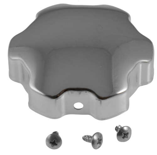 Chromed cover for cap 403515 w/o breathe in the group Volvo / Engines Volvo / Volvo B20 / Cylinder head B20E/F at VP Autoparts AB (403515CAP)