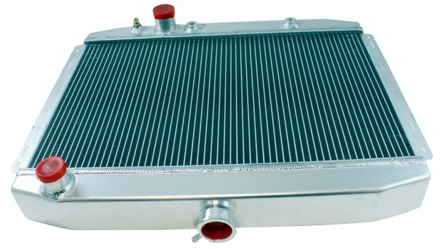 Radiator 68-69 V8 289-351 AC/HD ALU 2row in the group Ford/Mercury / Ford Mustang 65-73 / Cooling system / Cooling system Mustang 67-73 at VP Autoparts AB (433338-2AL)