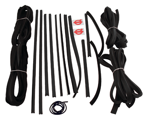 Door seal kit 120 2d -69 with windlace in the group Volvo / Amazon / Body / Window glass/rubber seals / Rubber kits and guide channels 2d/4d at VP Autoparts AB (505)