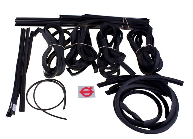 Door seal kit 122 Wagon without windlace in the group Volvo / Amazon / Body / Window glass/rubber seals / Rubber seal kit & guide channels 220 at VP Autoparts AB (507-3)