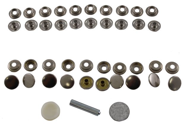 Press Fasteners With Punch tool in the group Ford/Mercury / Ford Mustang 65-73 / Interior / Hardware interior / Interior hardware 67-68 at VP Autoparts AB (5220010)