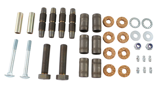 Shackle bolt kit Duett in the group Volvo / PV/Duett / Transmission/rear suspension / Rear suspension / Rear suspension 445/210 at VP Autoparts AB (54396)