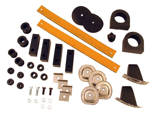 Bushing kit Rear suspension 544 Spicer P in the group Volvo / PV/Duett / Transmission/rear suspension / Rear suspension / Rear suspension 544 ENV/Spicer at VP Autoparts AB (5PU)