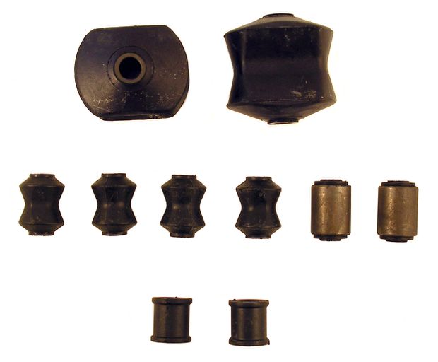 Bushing kit 120/1800 68-73 rear in the group Volvo / P1800 / Transmission/rear suspension / Rear suspension / Rear suspension P1800 1966-73 at VP Autoparts AB (600405)