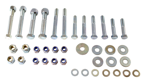 Hardware kit rear axle 140/164 70-73 in the group Volvo / 140/164 / Transmission/rear suspension / Rear suspension / Rear suspension 140/164 1973-74 at VP Autoparts AB (600411MS673)