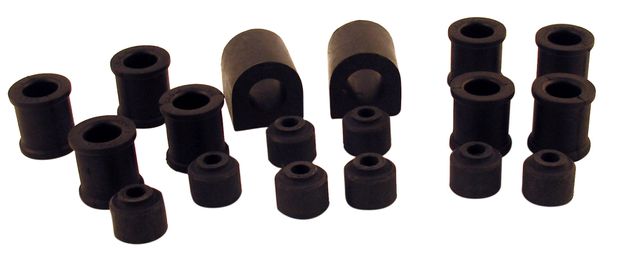 Bushing kit 122 57-61/1800 61-63 front in the group Volvo / P1800 / Front suspension / Front suspension / Front suspension B18/B20 at VP Autoparts AB (600601)