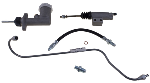 Clutch hydraulics kit P1800 -1968 in the group Volvo / P1800 / Transmission/rear suspension / Clutch / Clutch control linkage B18 at VP Autoparts AB (653094-P18SET)