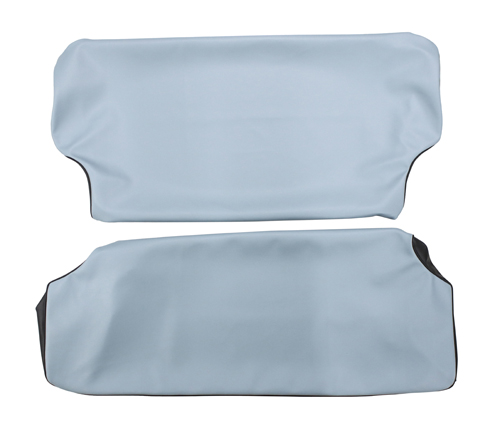 Cover Rear seat 445 57-58 USA blue/black in the group Volvo / PV/Duett / Interior / Upholstery 445 / Upholstery 445 code 205-136 1957-58 at VP Autoparts AB (654820-21)