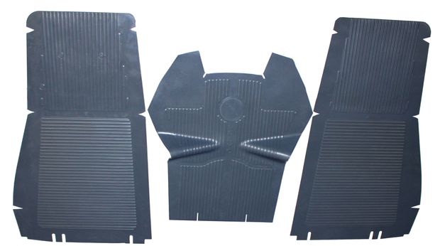 Rubber mat set front 544/210 47-68 grey in the group Volvo / PV/Duett / Interior / Mats/carpets / Rubber mats and accessories 445/210 at VP Autoparts AB (659480)