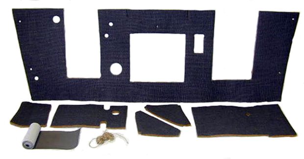 Carpet Firewall Amazon -64 grey in the group Volvo / Amazon / Interior / Mats/carpets / Carpets and accessories Amazon 220 at VP Autoparts AB (659697)