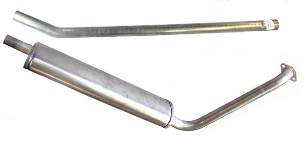 Exhaust pipe PV B16 57-61 front in the group Volvo / PV/Duett / Fuel/exhaust system / Exhaust system / Exhaust system 544 B16 1957-61 at VP Autoparts AB (660514-1)
