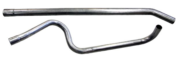 Exhaust pipe 544 B18 middle (2 pieces) in the group Volvo / PV/Duett / Fuel/exhaust system / Exhaust system / Exhaust system 544 B18 1962-66 at VP Autoparts AB (663924)