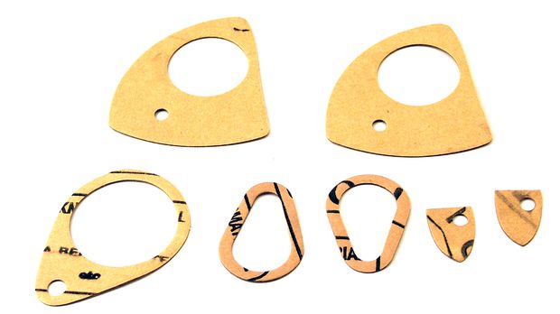 Gasket kit Door handle/trunk 1800 -66 in the group Volvo / P1800 / Body / Boot / Lock components P1800S/E 1961-72 at VP Autoparts AB (664536S)