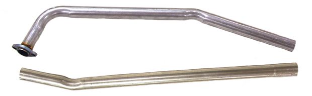Exhaust pipe 210 61-66 front part 1 in the group Volvo / PV/Duett / Fuel/exhaust system / Exhaust system / Exhaust system 210 B18 1962-66 at VP Autoparts AB (666086-1)