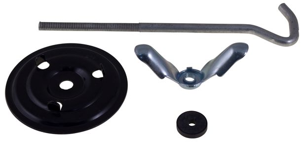Mounting kit spare wheel P1800 64-69 in the group Volvo / P1800 / Interior / Mats/carpets / Carpets and accessories 1800 1964-69 RHD at VP Autoparts AB (668243-SET)