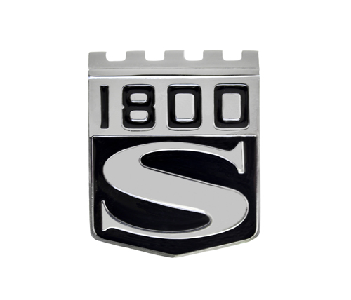 Emblem 1800S bakstycke i gruppen Volvo / P1800 / Karosseri / Emblem P1800 1961-73 hos VP Autoparts AB (670241)