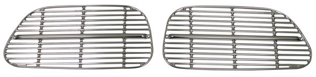 Grille Volvo Amazon 122 65-66 LH/RH in the group Volvo / Amazon / Body / Front section/hood / Front section and Hood Amazon B18/B20 at VP Autoparts AB (670692-93)