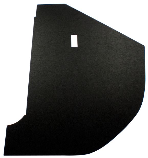 Kick panel Amazon 65- black LH in the group Volvo / Amazon / Interior / Board panels / Board panels and dash pads Amazon 220 1965- at VP Autoparts AB (671064)
