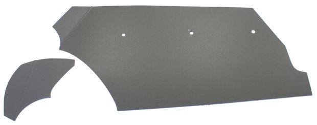 Trunk board pair 122 grey in the group Volvo / Amazon / Interior / Board panels / Board panels and dash pads Amazon -1964 at VP Autoparts AB (671068)