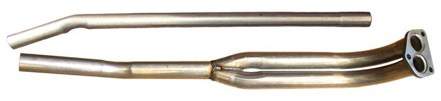 Exhaust pipe 210 67-69 front part 1 in the group Volvo / PV/Duett / Fuel/exhaust system / Exhaust system / Exhaust system 210 B18 1967-69 at VP Autoparts AB (672198-1)