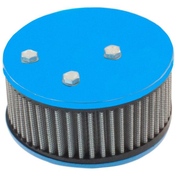 Air filter SU 3-bolt Hi-Po w.vent blue in the group Volvo / 140/164 / Fuel/exhaust system / Air filter / Air filter B18B/D at VP Autoparts AB (672280HP)