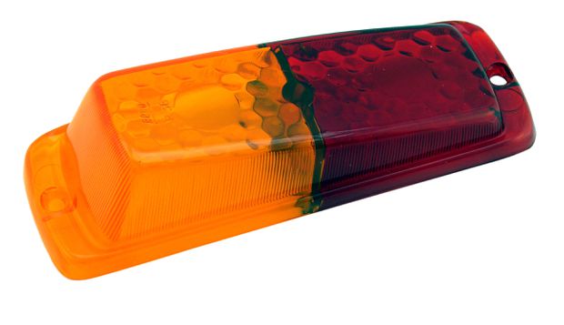 Taillight lens 210 red/yellow in the group Volvo / PV/Duett / Electrical components / Rear lights / Rear light 445/210 at VP Autoparts AB (673086)