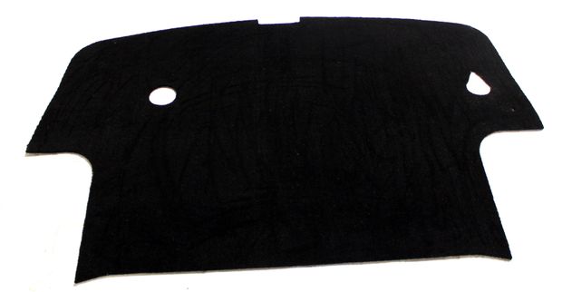 Trunk Carpet Volvo 1800E black in the group Volvo / P1800 / Interior / Mats/carpets / Carpets and accessories 1800 1970-72 RHD at VP Autoparts AB (684491T)