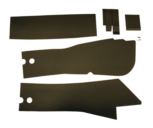 Board trunk 1800E kit 5pc | Board panels and Dash pads P1800 19