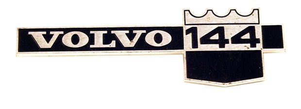 Emblem 144 B20A 71-72 skrm i gruppen Volvo / 140/164 / Karosseri / Emblem / Emblem 144 1967-72 hos VP Autoparts AB (687205)
