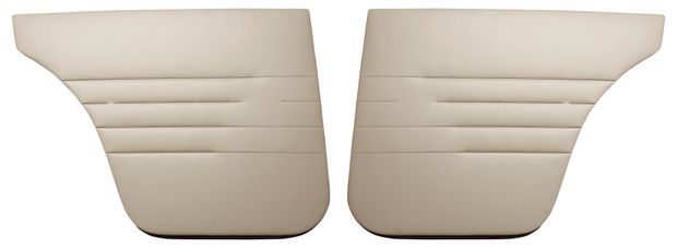 Door panel 120 4d 1961 grey/beige LHR in the group Volvo / Amazon / Interior / Upholstery 120/130 / Upholstery Amazon code 121-162 1960-61 at VP Autoparts AB (690169-70)