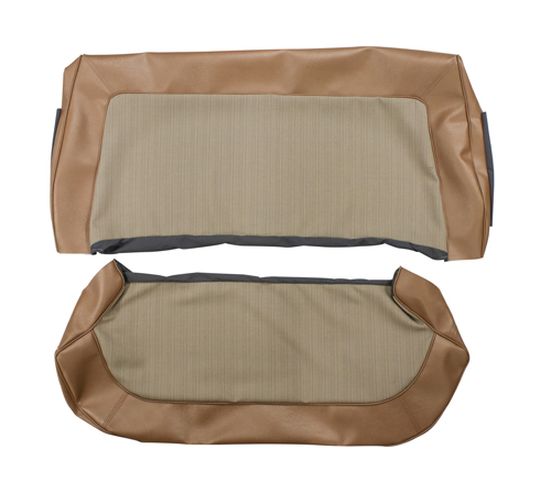 Cover Rear seat 120 4d 1961 brown in the group Volvo / Amazon / Interior / Upholstery 120/130 / Upholstery Amazon code 122-163 1960-61 at VP Autoparts AB (690175-76)